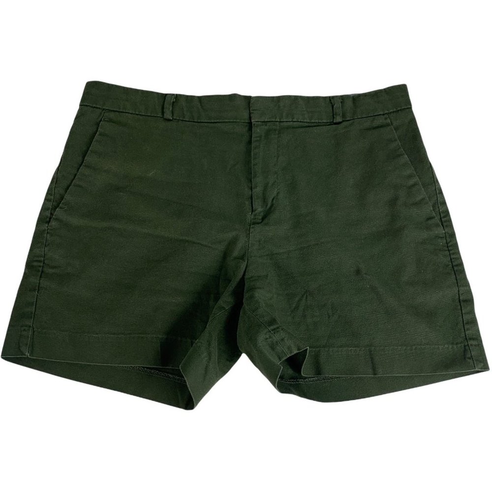 Banana Republic 8 Shorts Green Stretch Khaki Army Dress